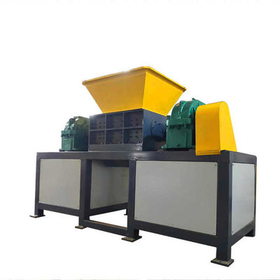 Tam otomatik endüstriyel ahşap parçalayıcı makinesi Twin Shaft 100-3000kg/H