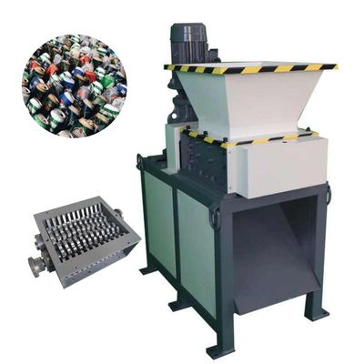 Plastik ve Metal Kırıcı Makine Otomatik Mini Küçük Kutu Kırıcı Makine