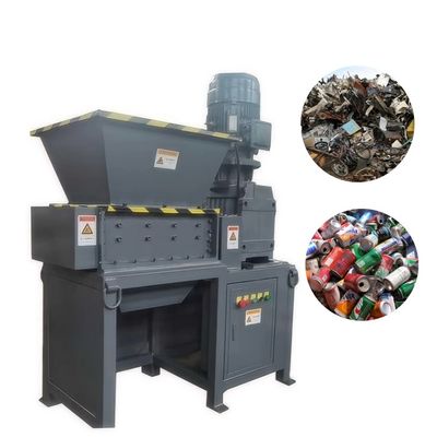 Endüstriyel Plastik Geri Dönüştürme Granulatör Makinesi Çöp Çelik Demir Atık Tel Kırıcı Makinesi