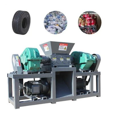 Dayanıklı Otomatik Kağıt Kırıcı Makinesi Ağır Görevli Plastik Atık Geri Dönüştürme Makinesi