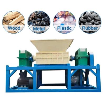 PLC Kontrolü Endüstriyel Kauçuk Kırıcı Kırık Alüminyum Kırıcı Makine