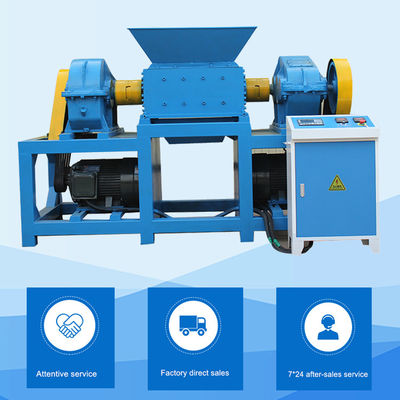 5.5kw Mini Atık Metal Kırıcı Makine Kablo Tekstil Giysi Kırıcı Makine
