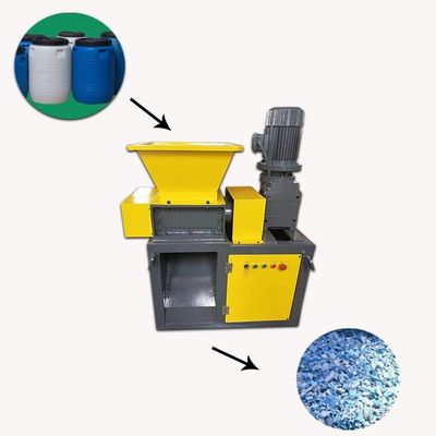 Organik katı atık parçalayıcı makine kompakt plastik torba parçalayıcı makine