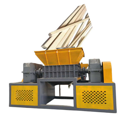 7.5kW Ağır Güçlü Ahşap Çöpçü Çöpçü Makine Kompakt Yapı