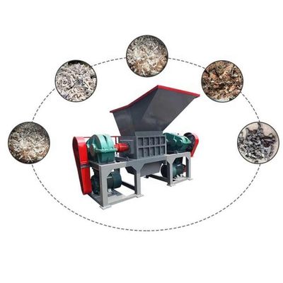 Endüstriyel Atık Plastik Yıkıcı Makine Ahşap Palet için Çift Çapa