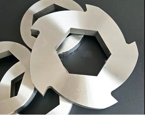 Metal işleme parçalayıcı makine bıçakları geri dönüşüm bıçağı açılı öğütücü çelik kesme bıçakları