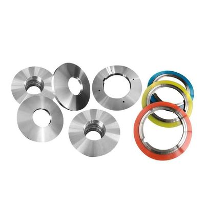 Yuvarlak Bıçak Yapraklı Metal Blades Rotary Roller Kesme Kesme Makineleri için OEM / ODM
