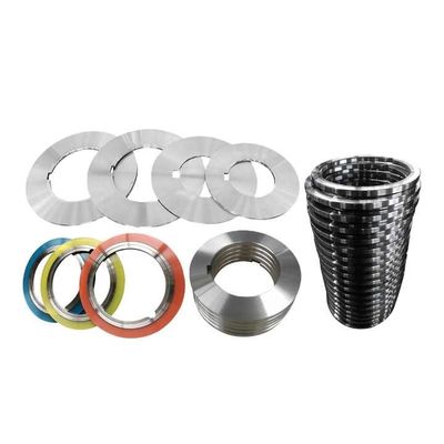 8 mm kalınlıklı parçalayıcı makine bıçakları endüstriyel dairesel kesme bıçakları