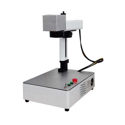 Mini Jpt CO2 Metal Gümüş Altın Fiber Lazer İşaretleme İşaretleme Makinesi 30W 50W 100W