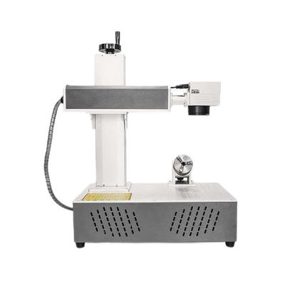 JPT Fiber Laser Marker Machine Metal Ring Sliver Mücevher Plastik ABS MC