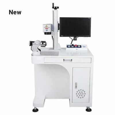 JPT Fiber Laser Marker Machine Metal Ring Sliver Mücevher Plastik ABS MC