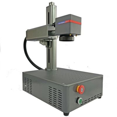 20w 30w 50w Fiber Lazer İşaretleme Makinesi Taşınabilir Yüzük Mücevher Çizme Makinesi