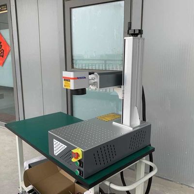 3D Dinamik Raycus Lazer İşaretleme Makinesi 20W 30W 50W Metal Fiber Lazer İşaretleyici
