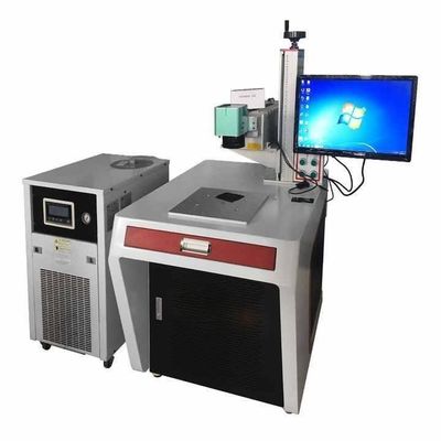 Küçük Kapalı Lazer İşaretleme Makinesi 2W 3W 5W UV Lazer İşaretleyici