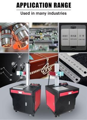 Plastik Metal PVC için Yüksek Kesinlikli UV Lazer İşaretleme Makinesi 7000mm/s