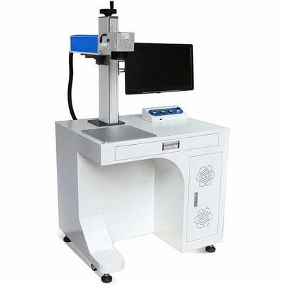 3D Dinamik Odaklayıcı UV Lazer İşaretleme Makinesi 5W 10W 15W Dönerli