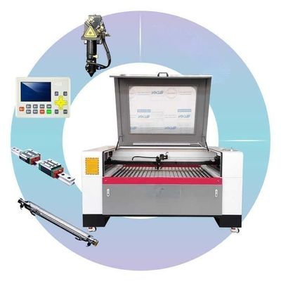 4060 Lazerli gravür makinesi Tempered Glass Acrylic için CO2