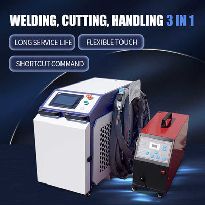 1000w 1500w 2000w 3000w Lazer kaynak temizlik kesme makinesi 3 in 1