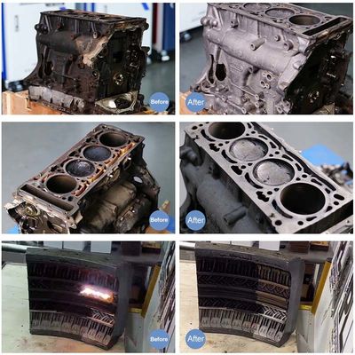 220V 50Hz Portatif Lazer Pas Çıkarma Makinesi Araba Temizleyici Parça Otomotiv Tamiri