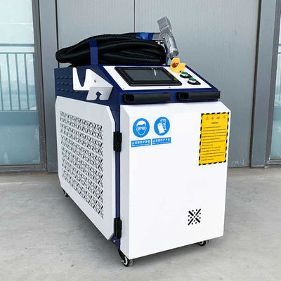 Paslı metal temizlemek için 1000w 1500w 2000w Fiber Laser Pas Çıkarma Makinesi