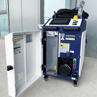 Sürekli / Modülasyon Fiber Lazer Pas Çıkarma Makinesi Araba Kamyon Yapımı için