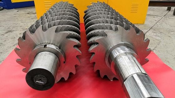 CE Plastik Geri Dönüştürme Kırıcı Makinesi, Metal Lastik Ahşap Palet Atık Kağıt Kırma Makinesi