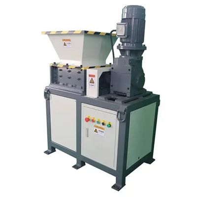 Compact Twin Shaft PCB Board Shredder Makine Atık Çelik için