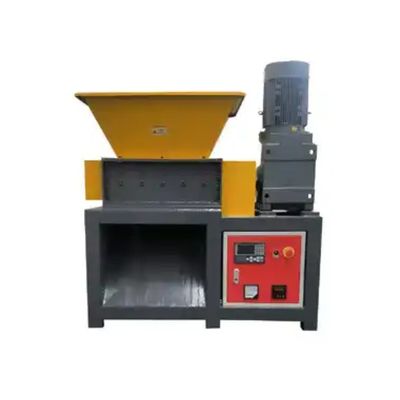 Çifte şaftlı atık parçalayıcı makinesi 380V plastik ezme makinesi
