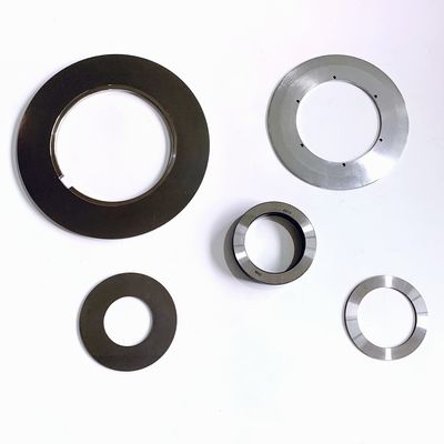 Endüstriyel Tungsten Karbid Kırıcı Makine Blades Dairesel Kesme Bıçakları 8mm Kalınlığı