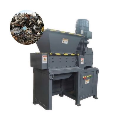 Çift Çubuklu Plastik Kırıcı Makine Endüstriyel Kağıt Kırıcı Makine
