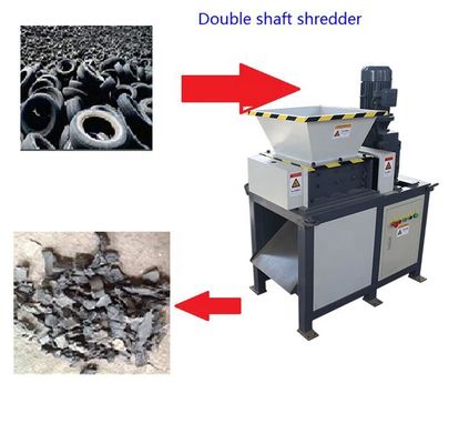 Endüstriyel Atık Metal Kırıcı Makine Plastik Atık Kılıflar Lastik Kırıcı Makine