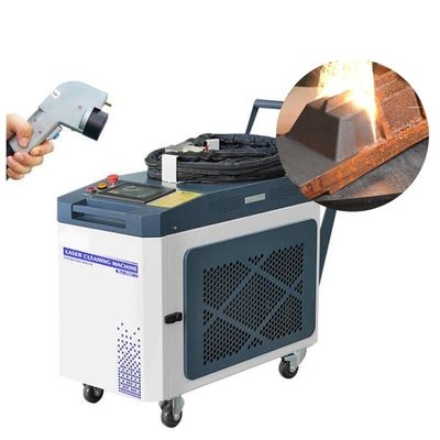 1500W çıkış gücü ile 4-6mm Collimated Spot Diameter Laser Temizleme Makinesi