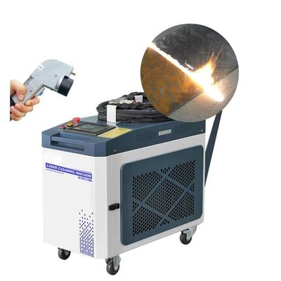Metal Lazer Temizleme Makinesi 1500W çıkış gücü ve 4-6mm Collimated Spot Diameter ile