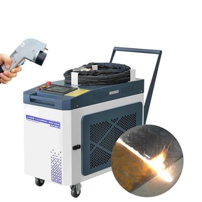 1064nm Merkezi Dalga Boyutu 2000W Zorlu Pas Çıkarma Görevleri İçin Pas Temizleme Lazer
