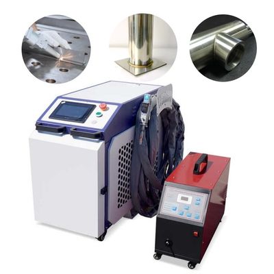 El kaynak makinesi 4 In 1 1500w 2000w 3000w Pas çıkarıcı lazer temizleme kaynak makinesi