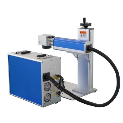 Lazer İşaretleme Makinesi Lazer gravür kesme makinesi Küçük Döner Lazer Elyaf Metal Çelik Raycus için