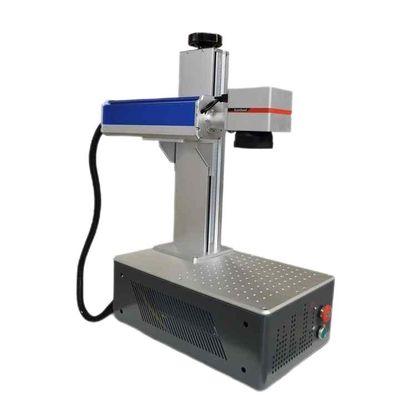 Lazer İşaretleme Makinesi Lazer gravür kesme makinesi Küçük Döner Lazer Elyaf Metal Çelik Raycus için