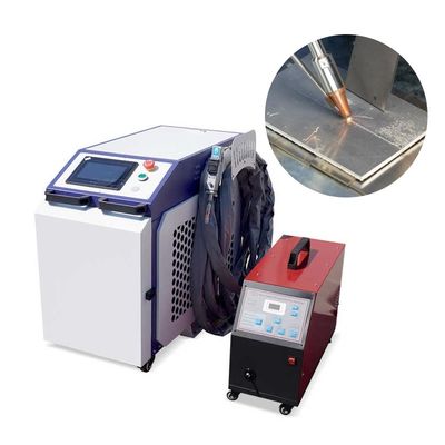 100 mm odak uzunluğu olan ince odak noktası olan hassas lif lazer kaynak makinesi