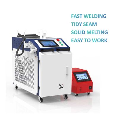Fiber Laser 4 In 1 kaynak makinesi 2000W Güç Su Soğutma Hızlı Hız