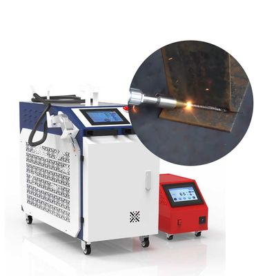 Presizyon 2000W Metal 3mm Lazer Kaynak Makinesi 1400mm Robot Kollu