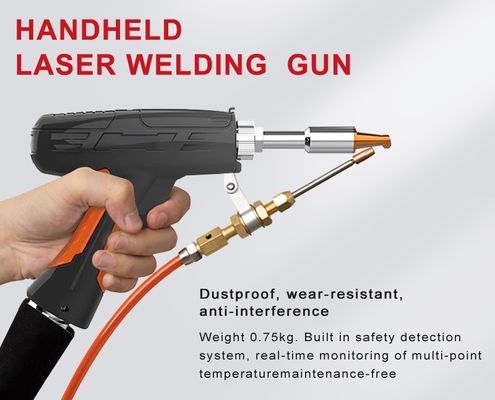 Su soğutmalı 3 In 1 Lazer kaynak makinesi 1.5mm kaynak derinliği AC220V güç kaynağı