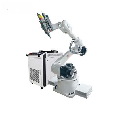1400mm Robot Kol Uzunluğu ve Su Soğutma Sistemiyle Hassas Fiber Lazer Kaynaklama Makinesi