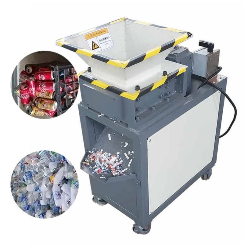 110-130kg/h Endüstriyel Atık Kağıt Kırıcı Makine Taşınabilir Atık Metal Kırma Makine