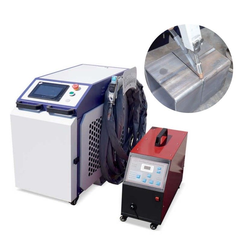 Taşınabilir Lazer Kaynak Makinesi 1500w Metal Paslanmaz Çelik Alüminyum İçin El El El Lazer Kaynak