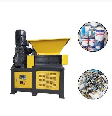 500-10000kg/h Çift Çubuklu Kırıcı, Döner Blade Cutter Kırıcı Pe Kabukları / Fıçı için