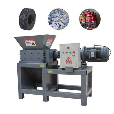 Endüstriyel Atık Plastik Kırıcı Makinesi Çift Çubuklu Otomatik Kırıcı Makinesi