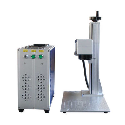 Masaüstü taşınabilir lif lazer işaretleme makinesi 20w 30w 50w 100w CO2 lazer işaretleyici