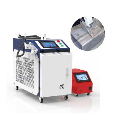 Kesinlik kaynak için 100 mm odak uzunluğuyla kompakt lif lazer kaynak makinesi